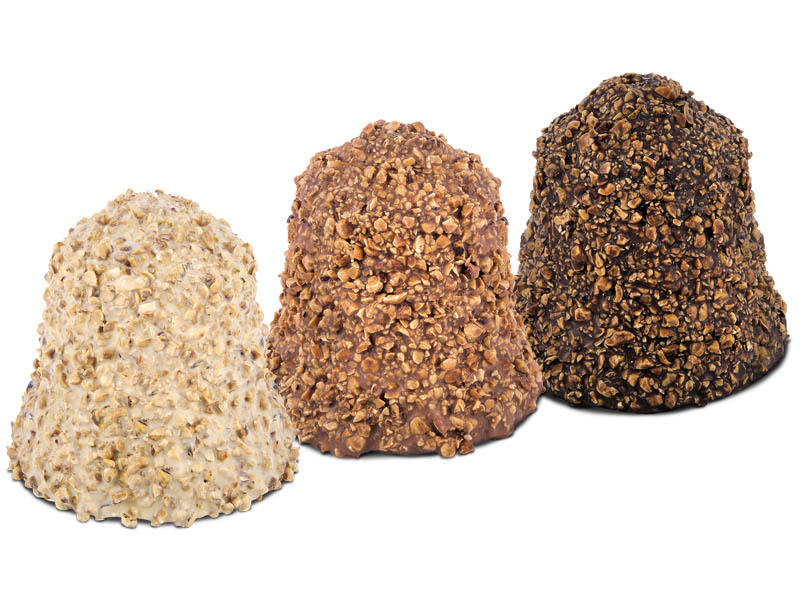 Campane nocciolato tris